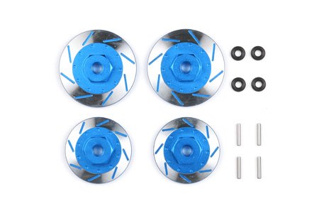 Tamiya 54130 - RC TB03D Aluminium Wheel Hubs - Brake Disc Shaped OP-1130