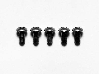 Tamiya 53583 - 3x6mm Titanium Round Head Socket Screw (5 pcs) OP-583