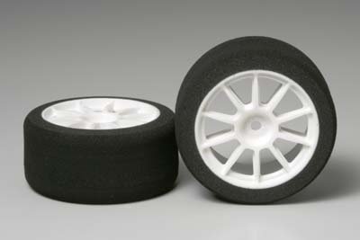 Tamiya 53746 - 1/10 Scale Glow Engine R/C Rear Sponge Tires OP-746