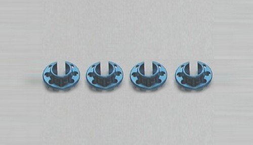 Tamiya 49311 - TRF Damper Aluminum Retainer (BLUE)