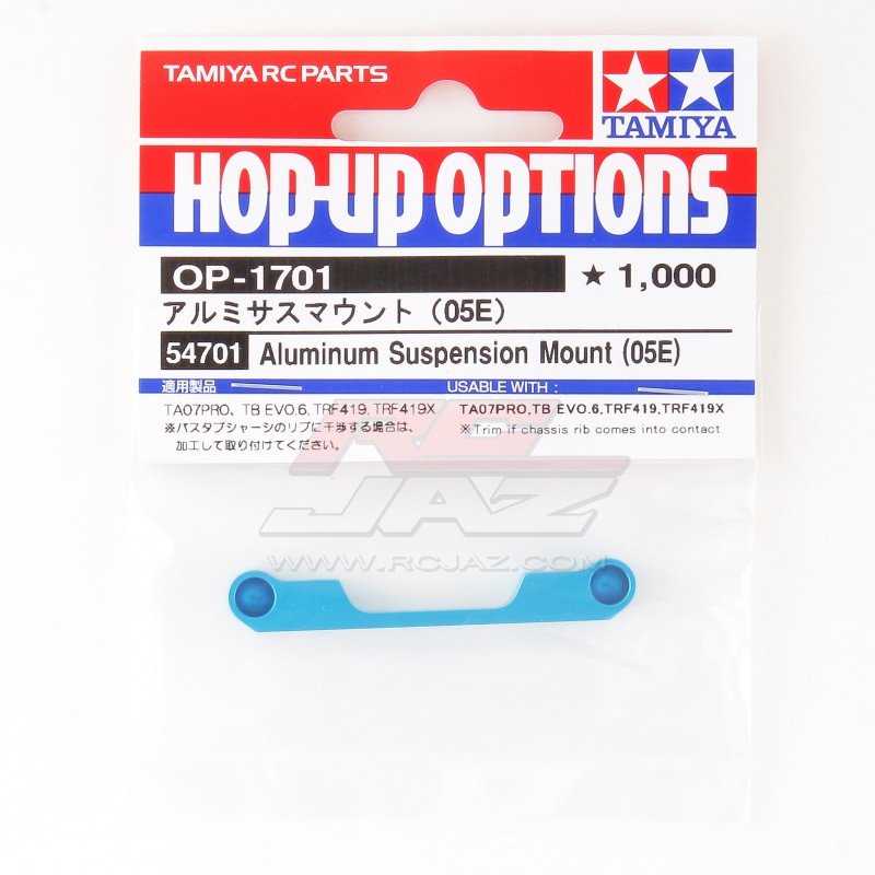 Tamiya 54701 - Aluminum Suspension Mount 05E for TRF416/TRF417/TRF418/TRF419/419X OP-1701