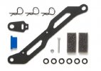 Tamiya 54555 - OP.1555 TT-02 FRP Battery Plate & Transponder Stay Set OP-1555