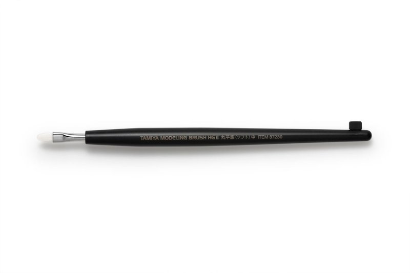 Tamiya 87230 - Flat Brush (Medium) Tamiya Modeling Brush HG II