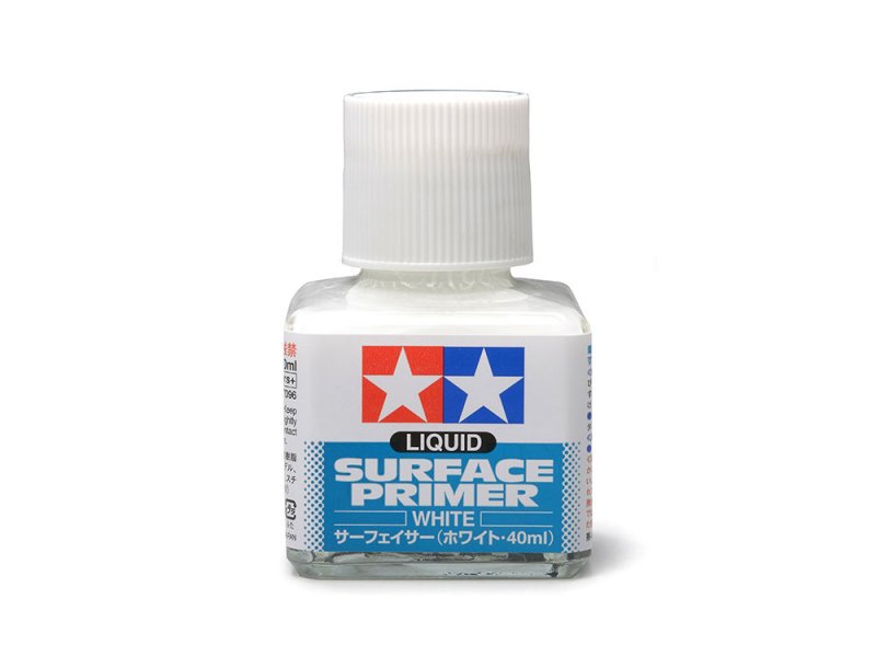 Tamiya 87096 - Liquid Surface Primer (White/40ml)