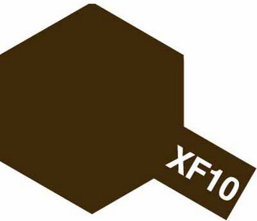 Tamiya 81710 - Mini Acrylic XF-10 Falt Brown - 10ml Bottle