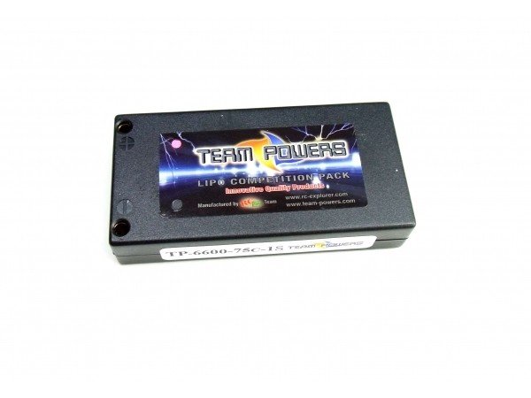 TEAMPOWERS 3.7V 8100mAH 100C LiPo Battery (TP-8100-100c-1s)