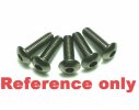 Team Powers 3 x 18mm Titanium Screw 8pcs (Round Head)