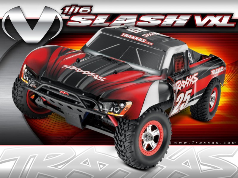 Traxxas (#7008) 1/16 4WD Brushless Slash RTR Short Course Truck