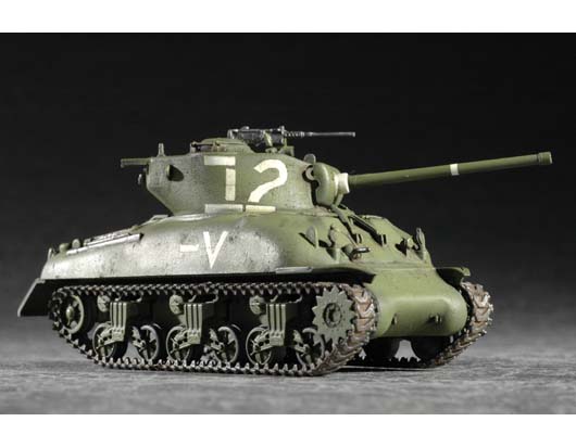 Trumpeter 07222 M4A1 (76) W MEDIUM TANK