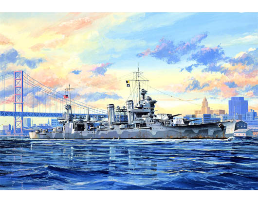 Trumpeter 05748 USS Quincy CA-39