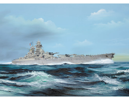 Trumpeter 05751 FRENCH NAVY RICHELIEU 1946