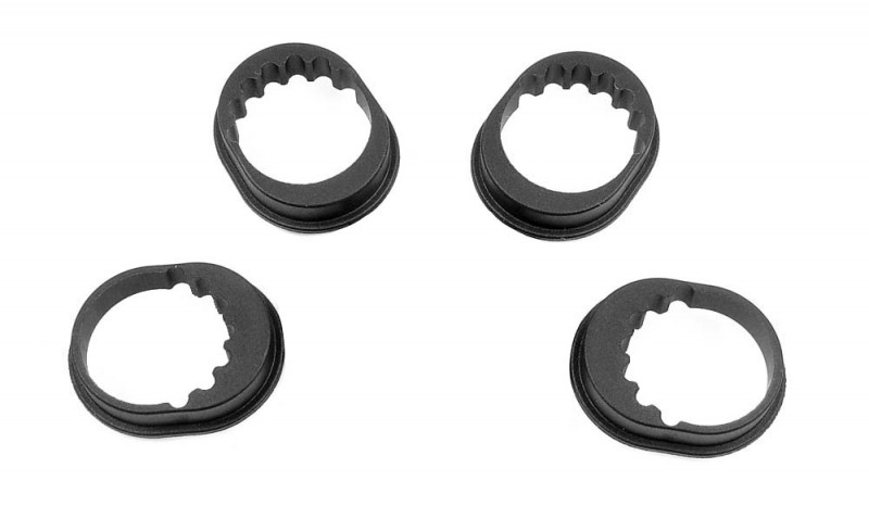 XRAY #302074 - Eccentric Nylon Hub For Rear Bulkhead (2+2)