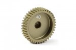 XRAY 305990 Narrow Pinion Gear Aluminum Hard Coated 40T/64