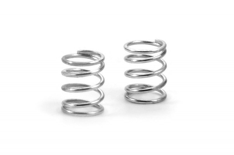 XRAY 372177 Spring 4.75 Coils 3.6x6x0.45mm, C=2.0 - Silver (Soft) (2)