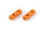 XRAY 376259-O X12 Aluminum Servo Mount - Orange (2)