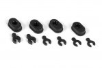 XRAY 372315 Composite Eccentric Bushings + Caster Clips (2)