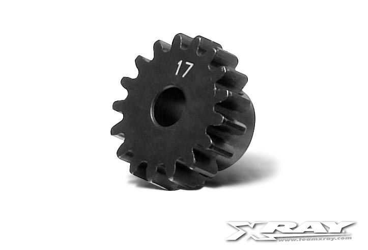 XRAY 355717 Steel Pinion Gear 17T