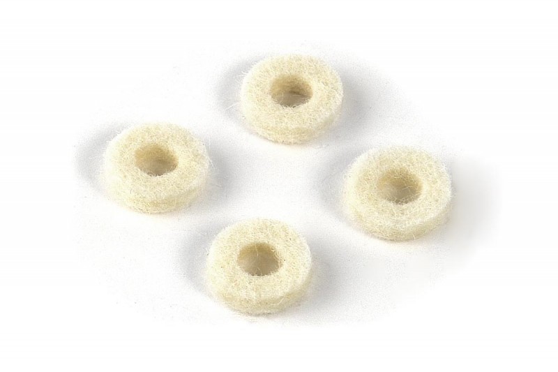 XRAY 358062 XB808 Felt Shim for Aluminum Shock Nut (4)