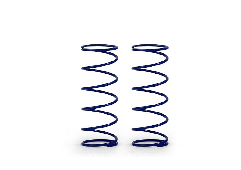 XRAY #358186 XRay XB808 Front Spring Set C = 0.86 - Blue (2)