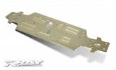 XRAY 351103 XB808 Aluminum Chassis Long (3mm) - Swiss 7075 T6 - Hard Coated