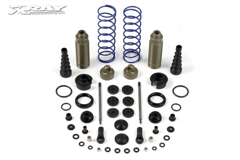 XRAY 358209 XT8 Rear Big Bore Shock Absorbers - Complete Set (2)