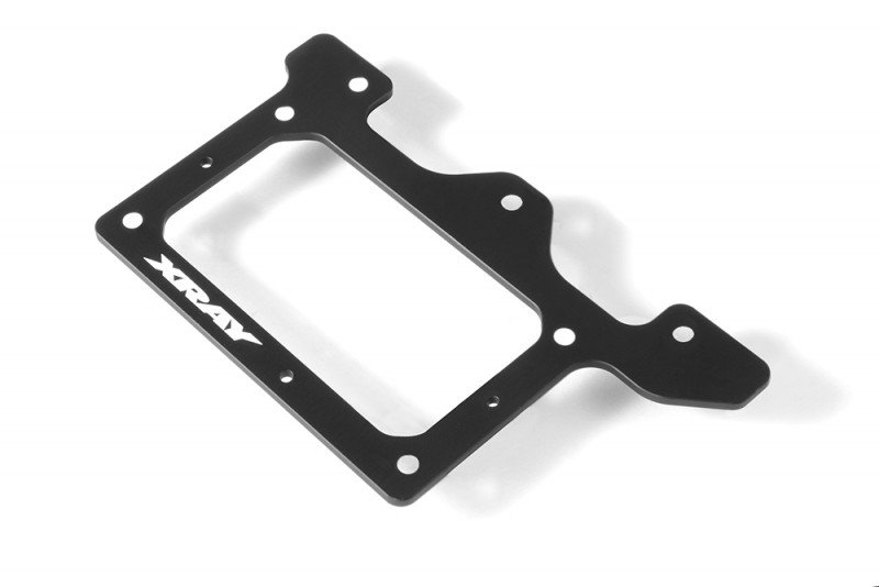 XRAY 371152 X10\'16 Aluminum Rear Pod Lower Plate 2.0mm - 7075 T6