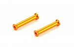 XRAY 376363-O Aluminum Antenna Holder Mount 28.5mm - Orange (2)