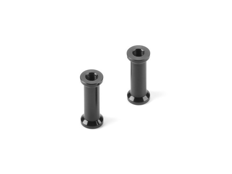 XRAY XR-373078 Aluminium Rear Brace Mount 15.5MM - Black (2)