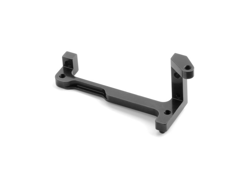 XRAY 306221 - X4F Aluminium Servo Mount - Black - ONE-PIECE - Swiss 7075 T6