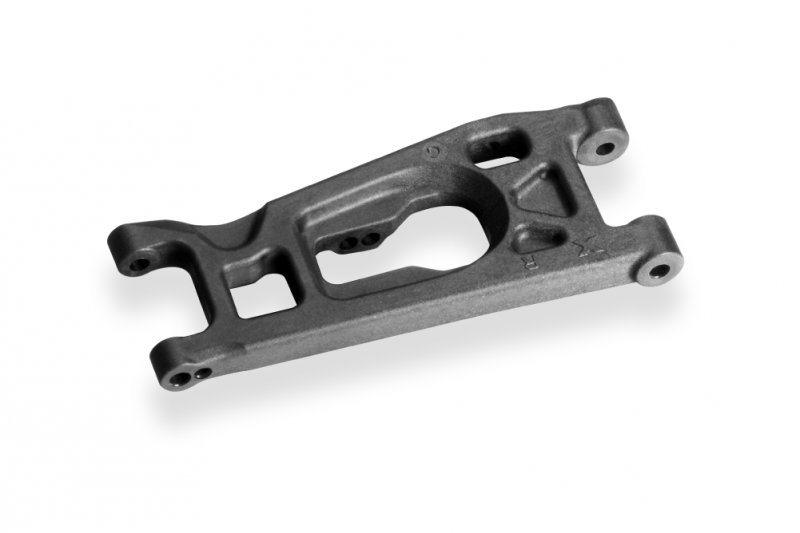 XRAY 322113-G - Suspension Arm Front - Low Shock Mounting - Lower Right - Graphite