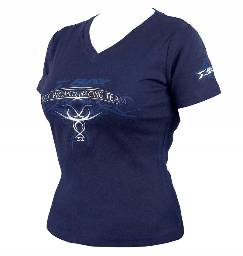 XRAY 395032M Team Lady T-Shirt - Dark Blue (M)