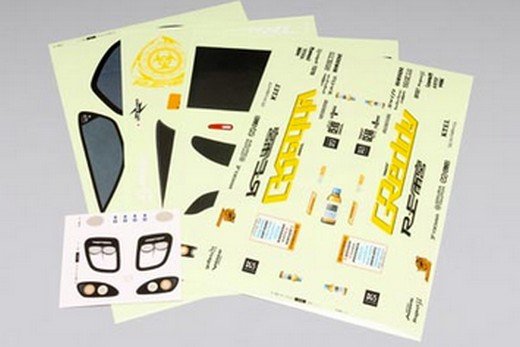 Yokomo SD-READ - Decal Set For RE Amemiya FD3S RX-7