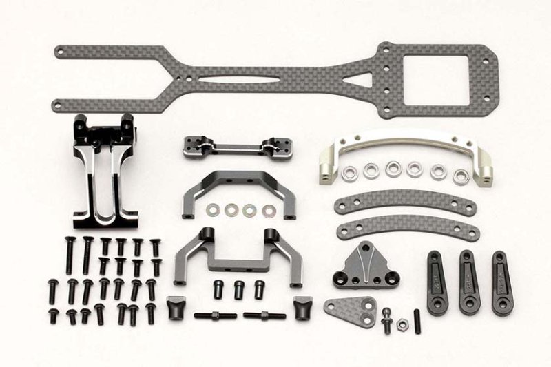 Yokomo Y2-202SRRA Roundly steering slide rack kit with Bulkhead set for YD-2R series