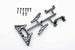 Yokomo SD-002BGA F&R Chassis Brace (Graphite molded) for DRIFT PACKAGE