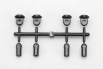 Yokomo YS-S6MA Shock Cap/Shock End for 4pcs Plastic shock