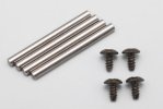 Yokomo BD-009AA Outer Suspension Arm Pins (2x23mm 4pcs) for BD8/BD7