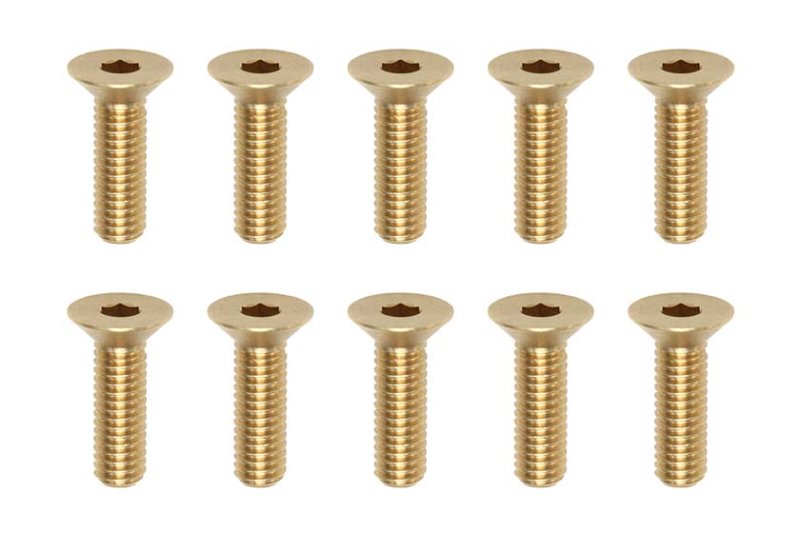 Yokomo RP-042-10BA High precision Brass FH screw M3x10mm