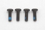 Yokomo ZC-BH268NA M2.6 X 8mm nylock Screws for B-Max2