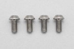 Yokomo RP-041-06A M3x6mm High Precision Cutting Titanium button head socket screw