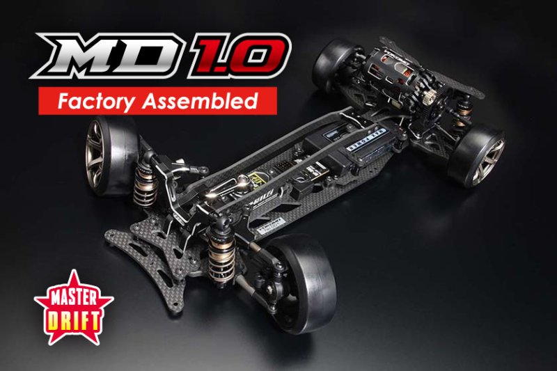 Yokomo Master Drift MD1.0 Pre-assembled chassis with options