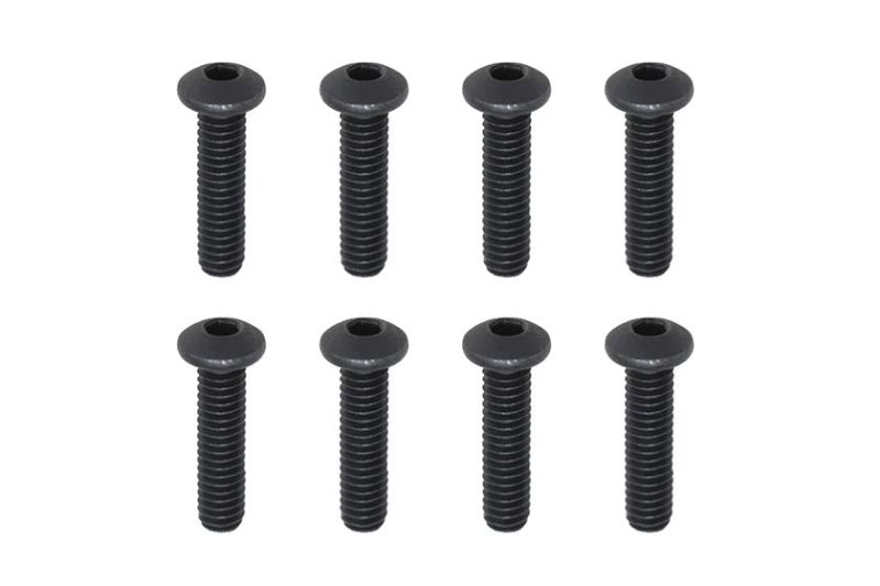 Yokomo ZC-BH2510 M2.5x10mm BH Socket screw (8pcs)