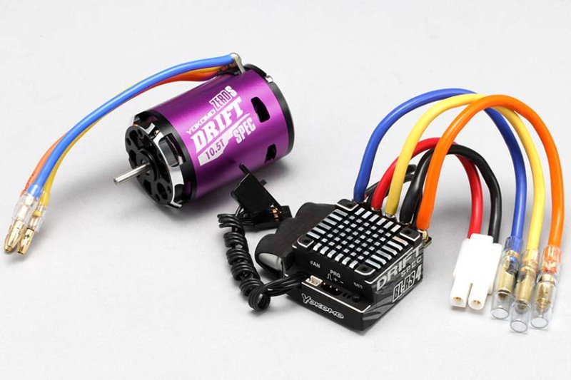 Yokomo BL-R4105DPA BL-RS4 ESC+ZERO-S DRIFT 10.5T(Purple) Assorted set